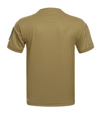 Heren T-shirt met korte mouwen en losse ronde hals