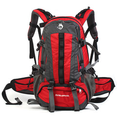 Waterdichte nylon fiets- en wandelrugzak (36-55L)