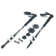 SPORTSHUB Telescopische aluminiumlegering skistokken - 3 secties
