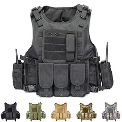 Multifunctioneel snelontgrendelend camouflagevest