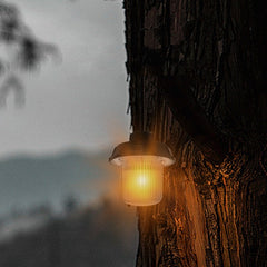 Retro Camping Lantern Multi-function Rechargeable Outdoor Portable Lighting Lamp