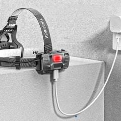 USB Oplaadbare Inductie Hoofdlamp
