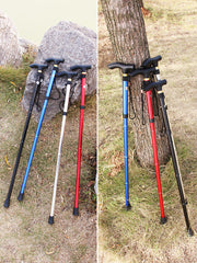 Aluminium Trekkingstok met Rubberen Handvat