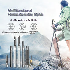 Opvouwbare Multifunctionele Trekkingstokken