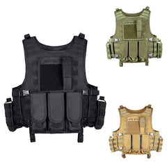 Multifunctioneel snelontgrendelend camouflagevest