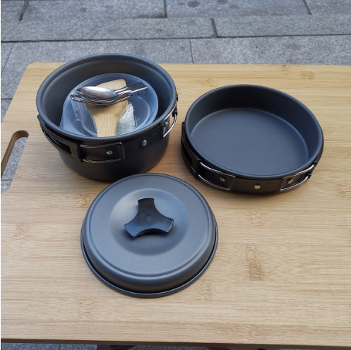 Compacte 1-2 Persoons Pannenset