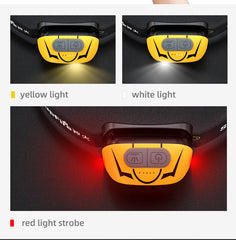 Shenhuo Sensorhoofdlamp - LED-hoofdlamp met hoge helderheid en groot bereik
