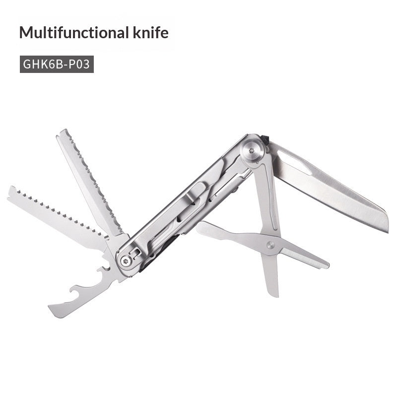 Multi-tool Knife, Portable Outdoor Folding Knife