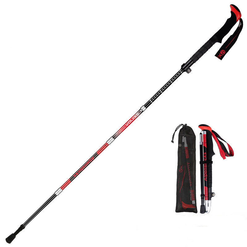 Ultralight Carbon Trekking Poles with EVA Handles