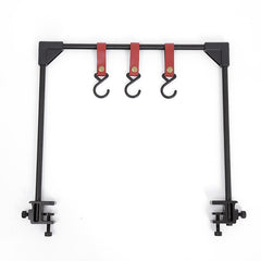 Outdoor Camping Rack For Desk Adjustable Base Clamp Small Hanging Rack For Pot Stove Cookware Desktop Storage Hook For Picnic