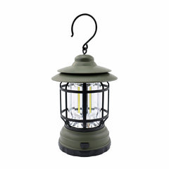 Vintage Rechargeable Lantern with Rotating Design