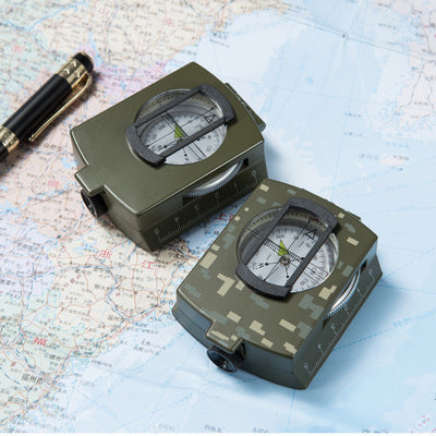 Geological compass for military vehicles