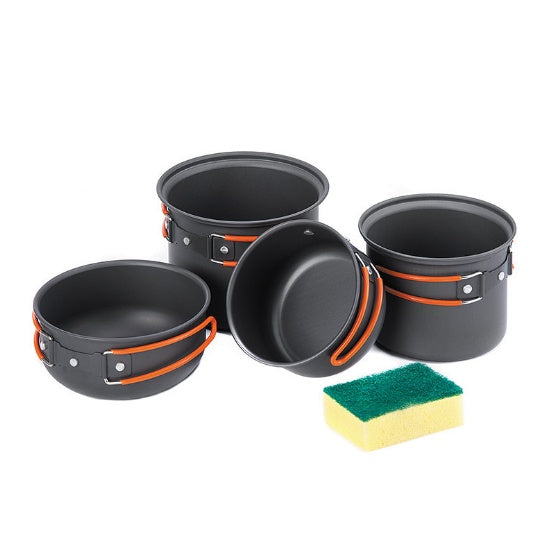 Four-in-one Combination Cookware And Tableware Picnic