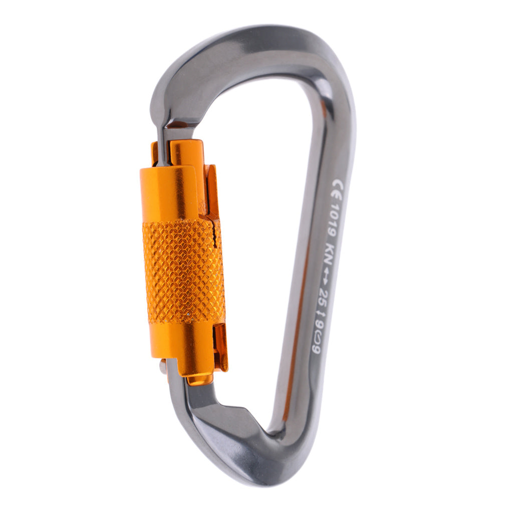 D Type Automatic Lock Climbing Main Lock Climbing Buckle Safety Lock