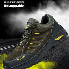 Casual Wandelsneakers voor Heren - Halfhoge Suède Schoenen
