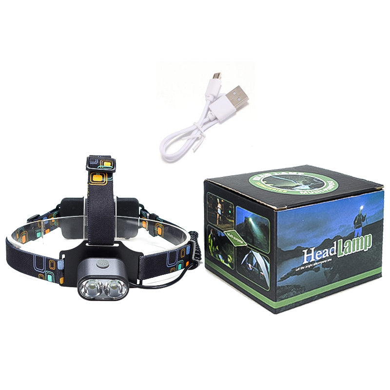 LED-koplamp met USB-oplaadfunctie