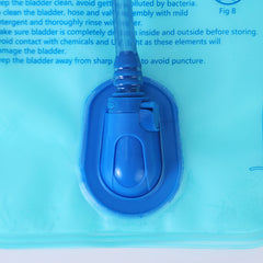 2L waterrugzak met snelsluiting