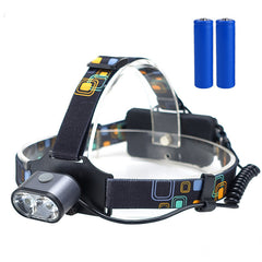 LED-koplamp met USB-oplaadfunctie