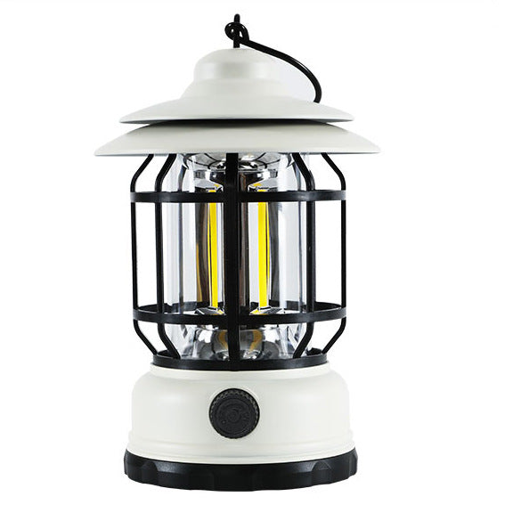 Outdoor Camping Lantern Retro Multi-functional Warm Light