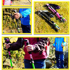 Carbon Vouwbare Trekkingstokken