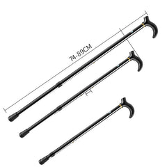 Aluminium Trekkingstok met Rubberen Handvat