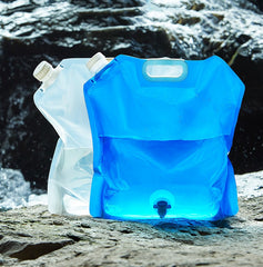 Draagbare opvouwbare waterzak - 5L/10L