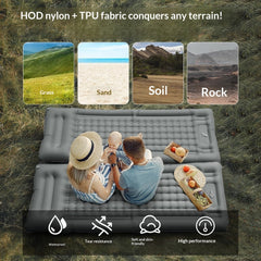 Outdoor Camping Inflatable Mattress New Inflatable Mat With Pull Strap