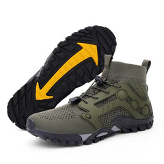 Lichte hoge wandelschoenen voor heren