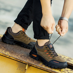 Casual Wandelsneakers voor Heren - Halfhoge Suède Schoenen