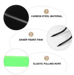 Boomklimtuigje met polyester riem en elastische band